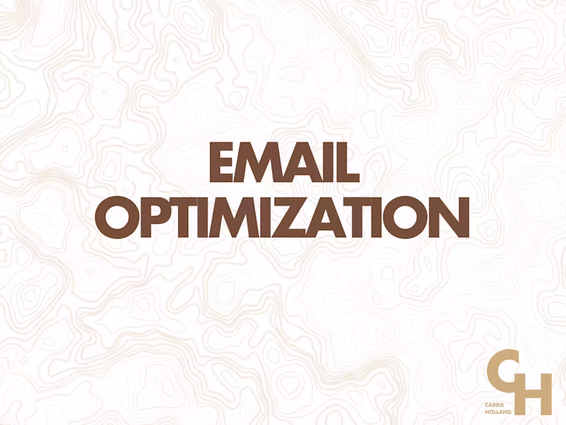 Cover image for Email Health & Performance Optimization