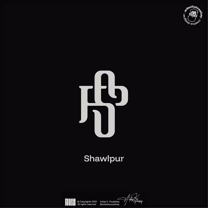 Cover image for A minimal and elegant logo created for Shawlpur, a winter-we...