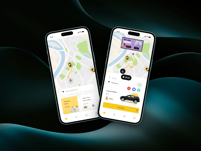 Cover image for Taxi Mobile App Design