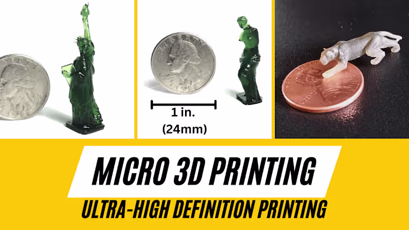 Cover image for Micro 3D Printing Experience 