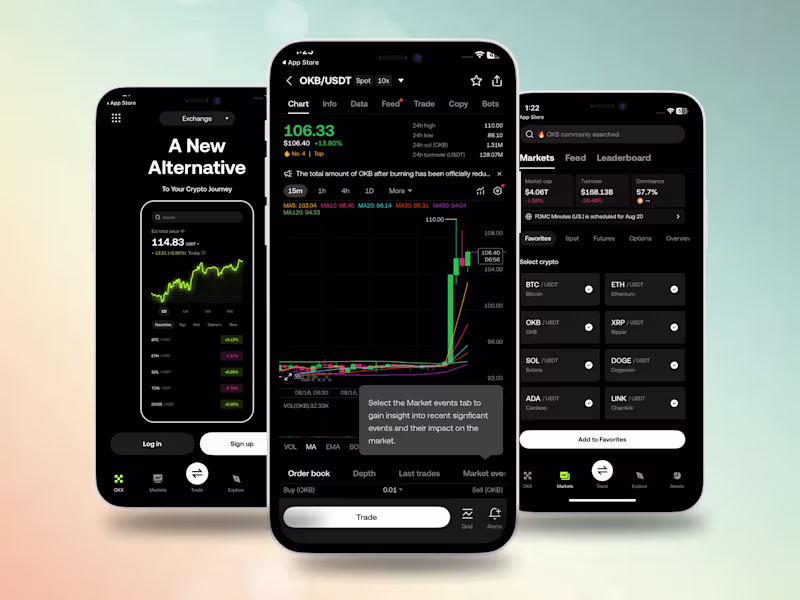 Cover image for Enterprise Mobile App Development for Crypto Trading
