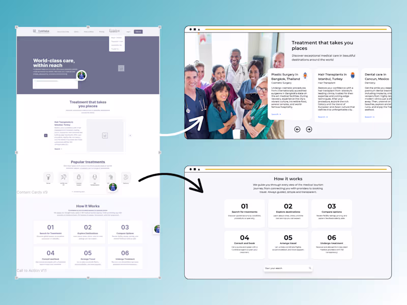 Cover image for CureValue.org Website UX and Copy Enhancement