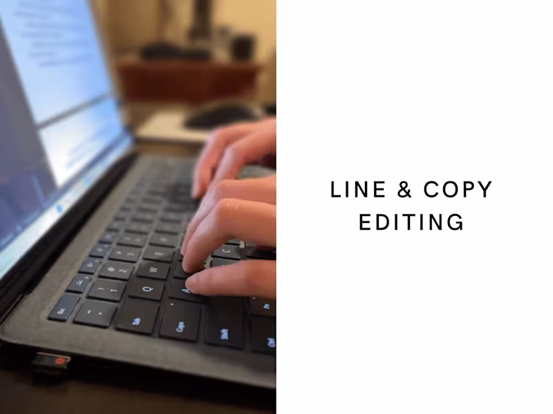Cover image for Line and Copy Editing - Science Fiction Book Series