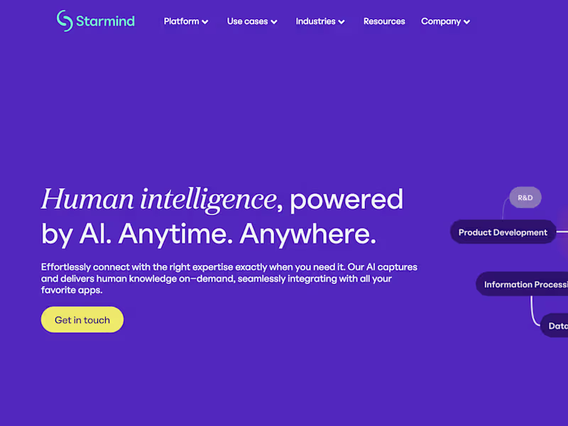Cover image for U.S. Go-to-Market & Sales System Expansion for Starmind.ai