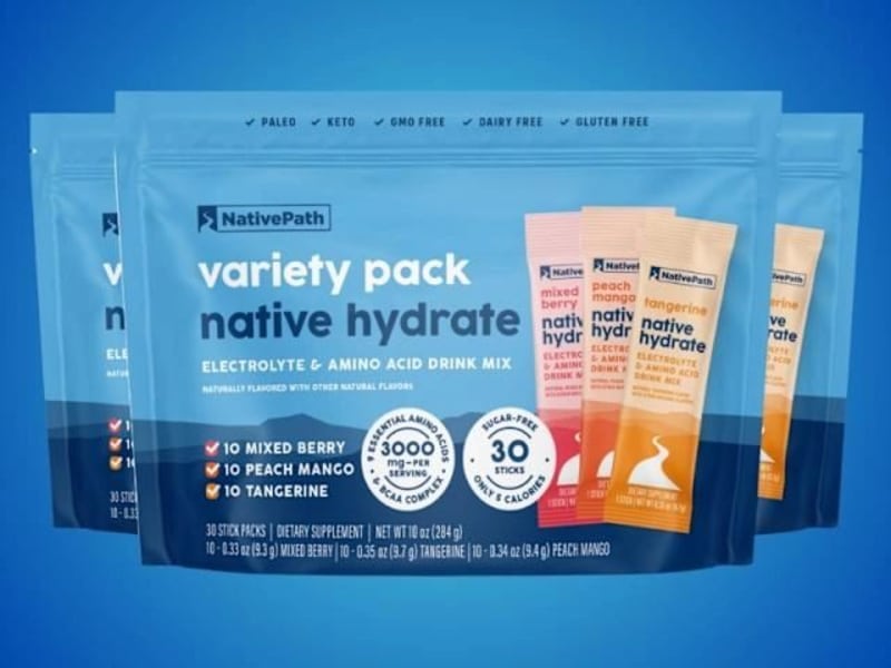 Cover image for Native Path Hydrate Stick Packs Overview