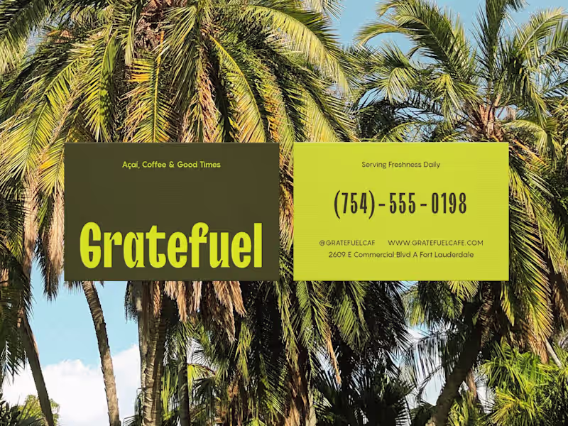 Cover image for 
Gratefuel Cafe - Visual Identity