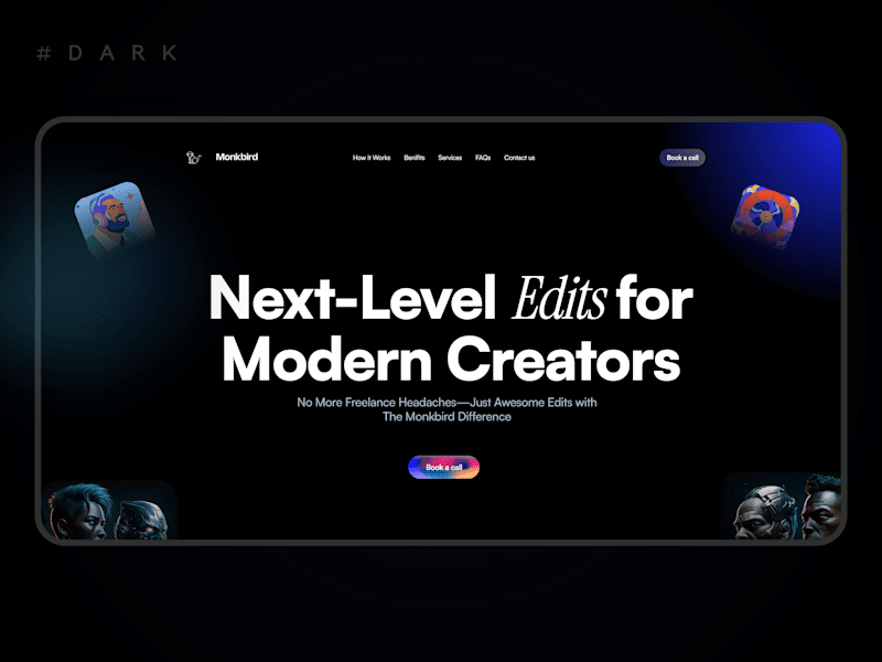 Cover image for Monkbird | Custom Built Wix Studio Design and Development