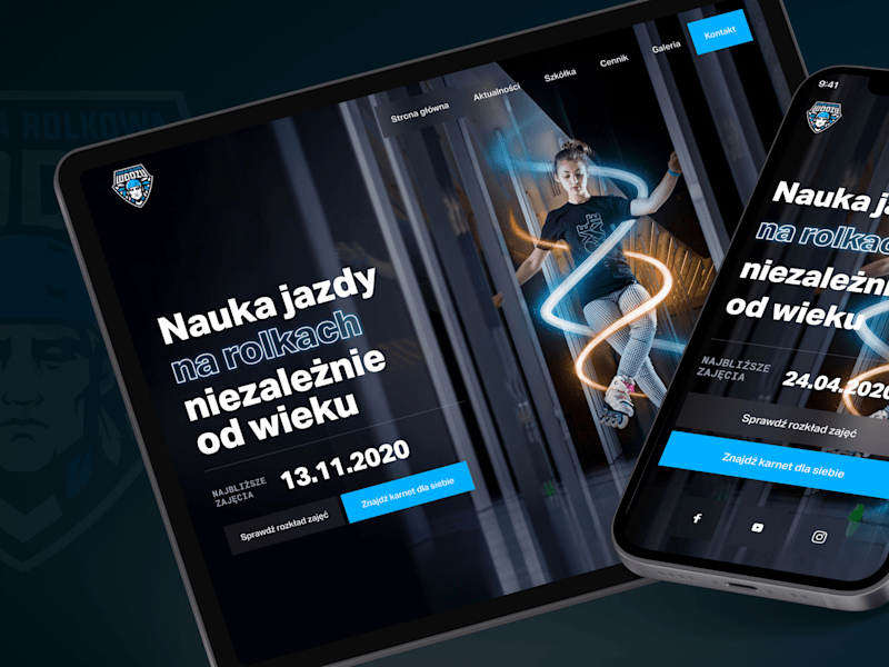 Cover image for Rollerblading School - Branding and Web Design