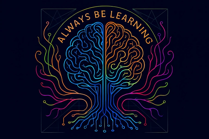 Cover image for Always Be Learning: Staying Current with Design Trends, Tools, and AI Innovations