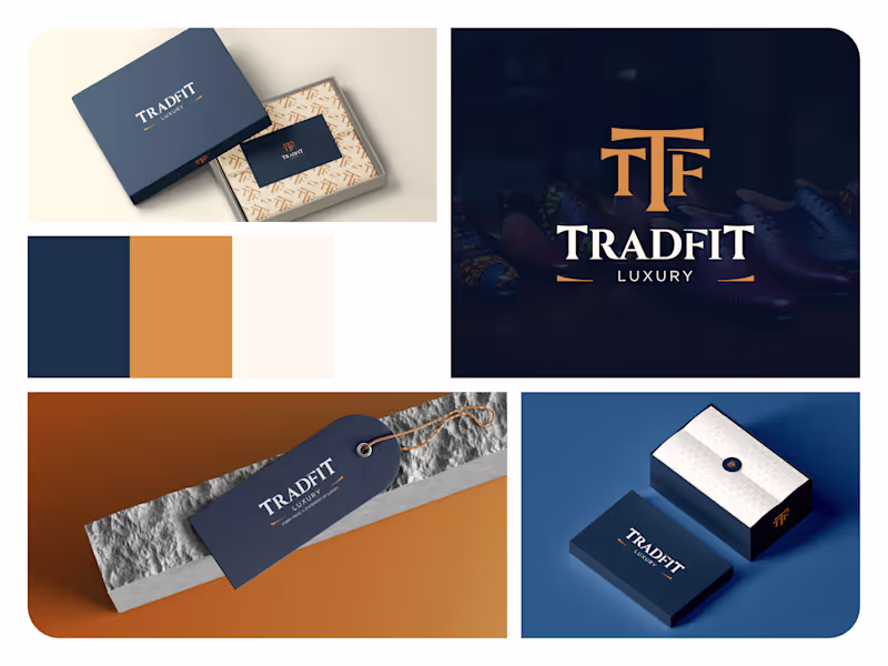 Cover image for TradFit Rebrand: A Bold Heritage Identity