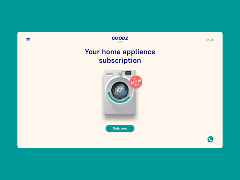 Cover image for GOODZ Club – Webflow Website