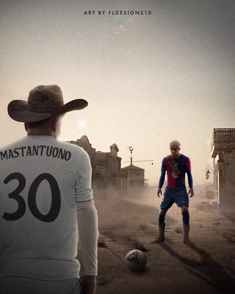 Cover image for YAMAL VS MASTANTUONO - Sport Graphic Design