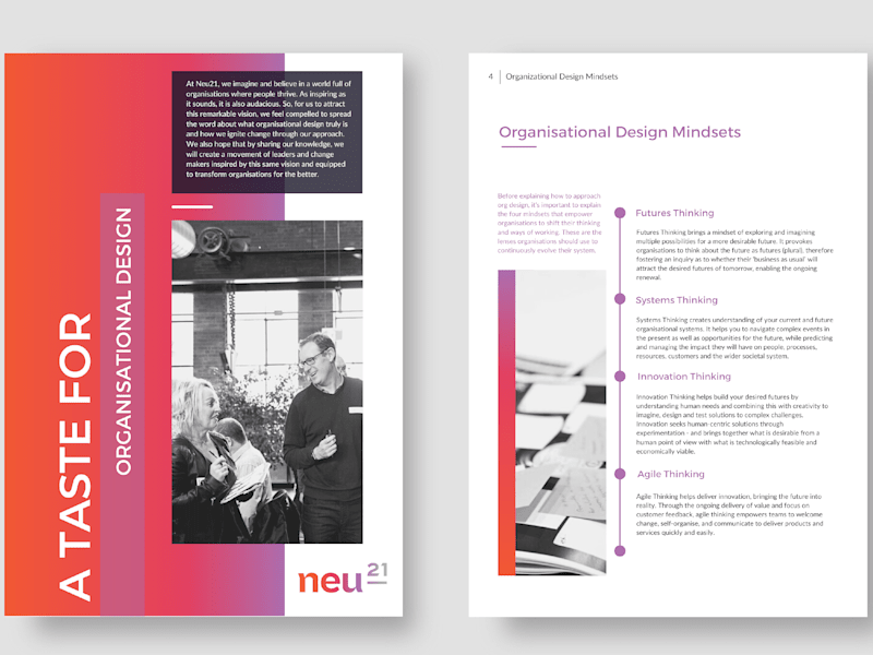 Cover image for Report Design for Modern Youthful Company