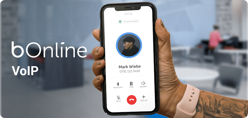 Cover image for bOnline VoIP Mobile App Design
