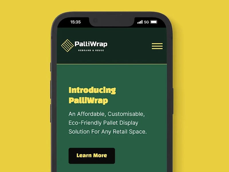 Cover image for PalliWrap Bespoke Content Management Site