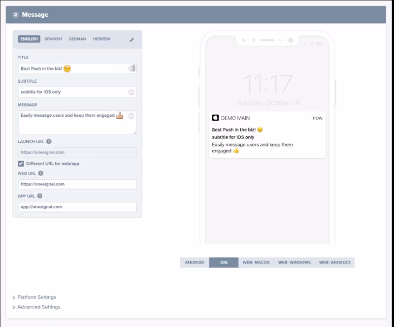 Cover image for OneSignal is a real-time messaging