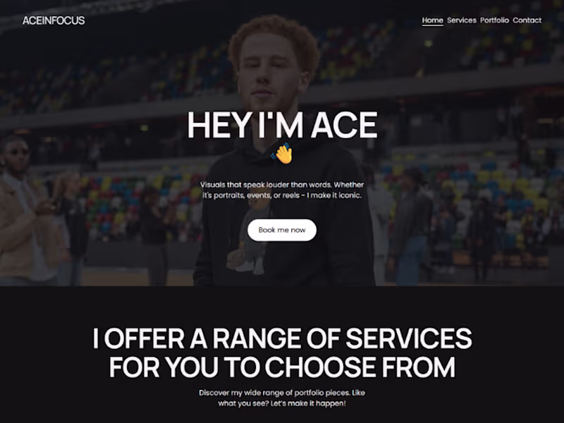 Cover image for Ace in Focus