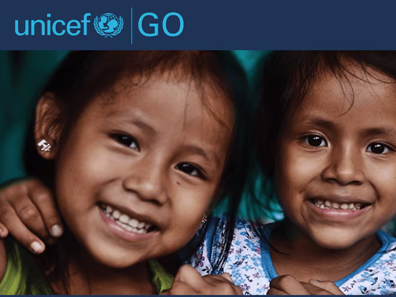 Cover image for Unicef Go: Donation Management and Retention APP