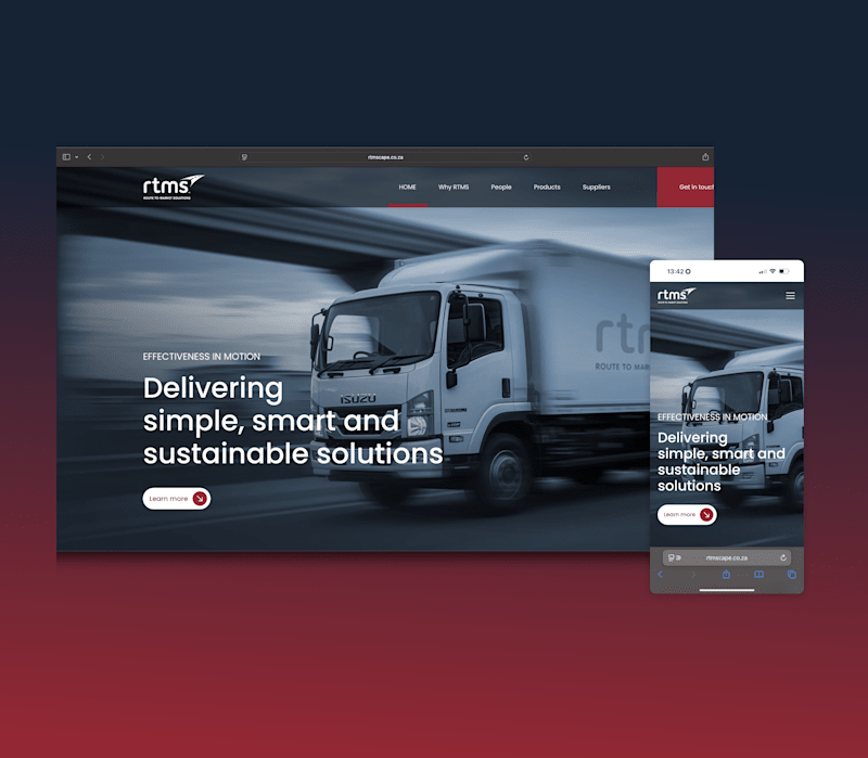 Cover image for RTMS Website Design