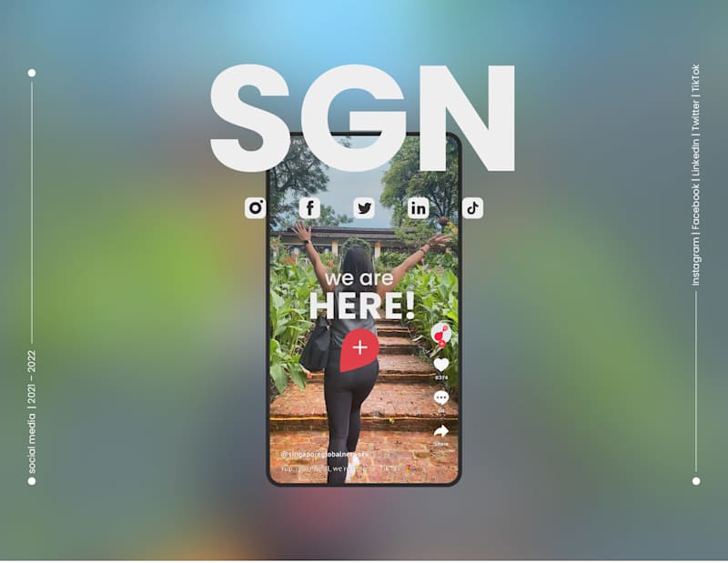 Cover image for Singapore Global Network Social Media Design
