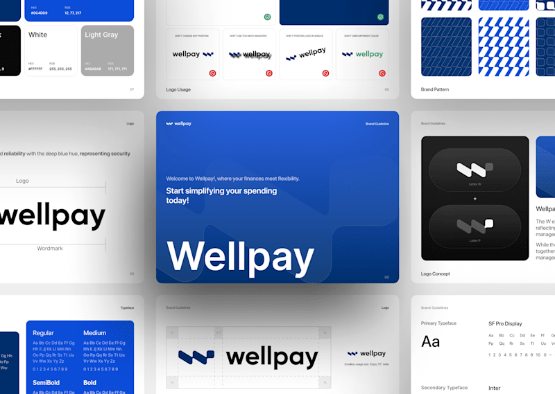Cover image for Wellpay - Brand Guideline