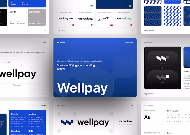 Cover image for Wellpay - Brand Guideline