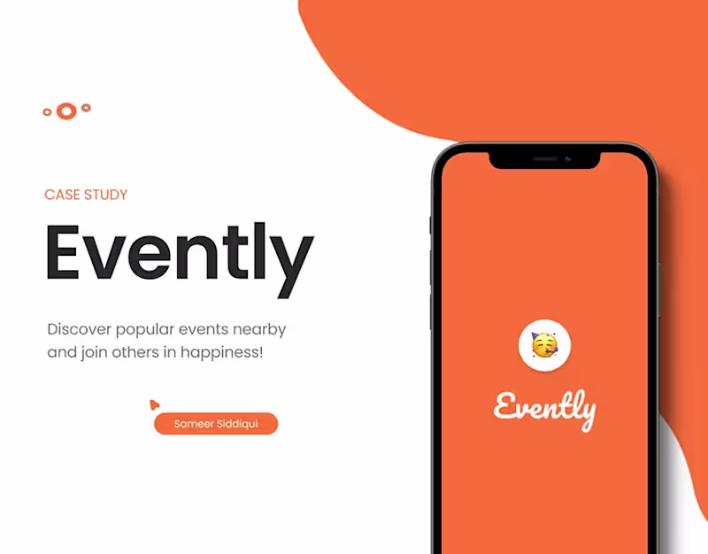 Cover image for Evently App - UI/UX Case Study
