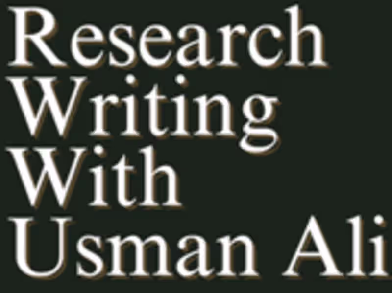 Cover image for Academic Research