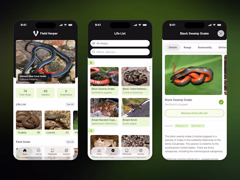 Cover image for Field Herper Product Design