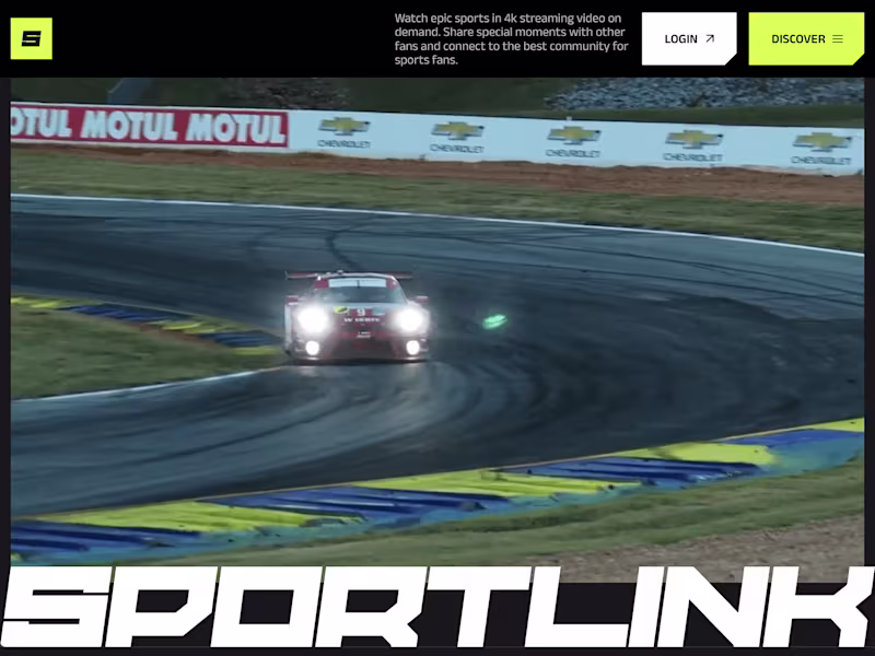 Cover image for Sportlink Sports - Integrated Membership & Video Streaming