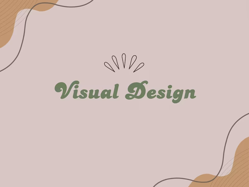 Cover image for Visual Design Services
