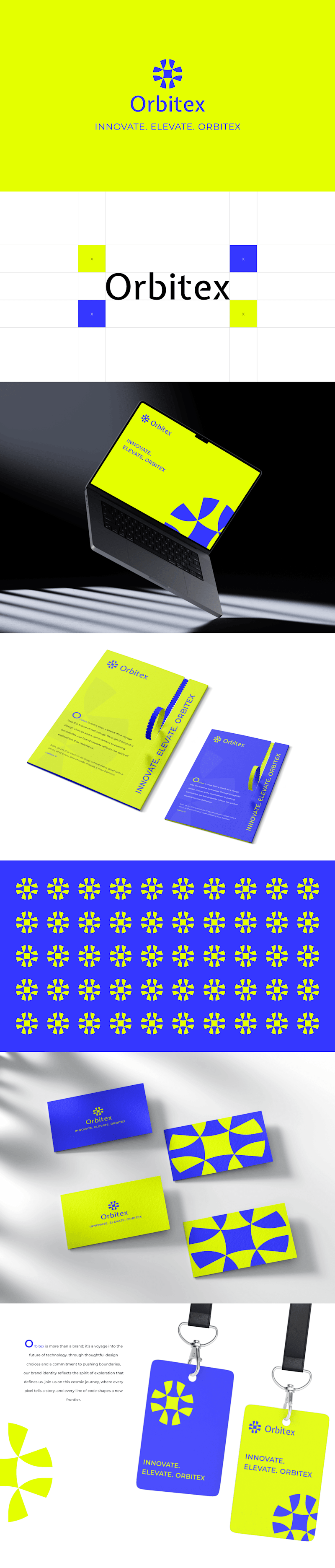 Cover image for Orbitex | Tech Company | Brand Identity