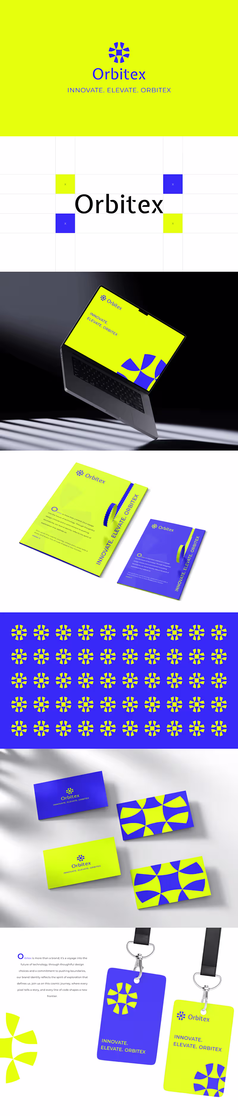 Cover image for Orbitex | Tech Company | Brand Identity