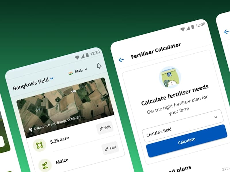 Cover image for Yara FarmCare: A Farming App