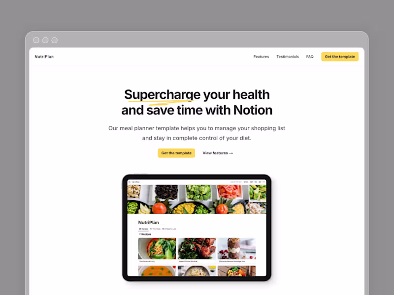 Cover image for Framer Template for Notion Creators