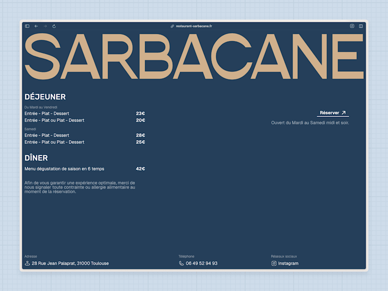 Cover image for Website Design for Sarbacane