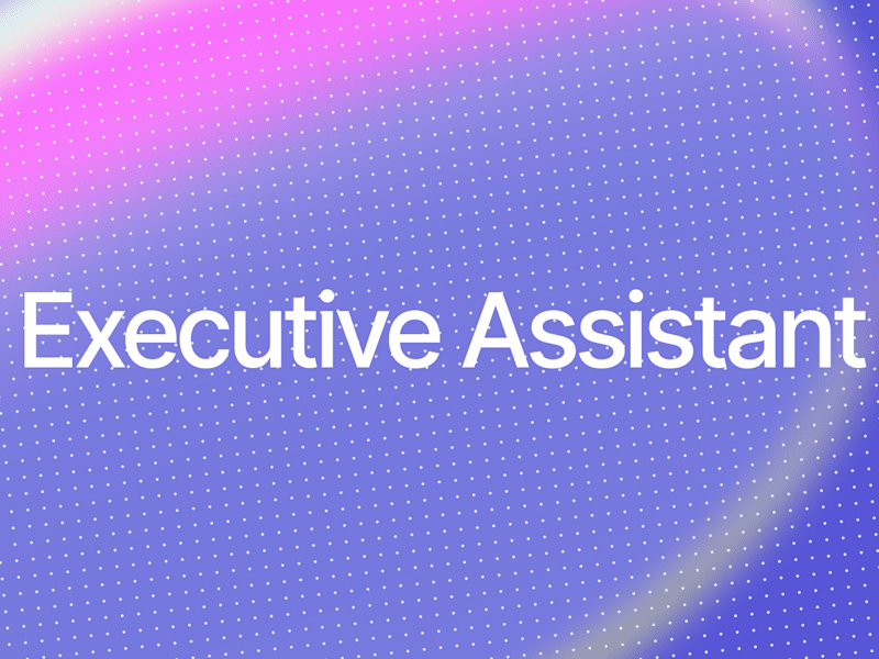 Cover image for Executive Assistance