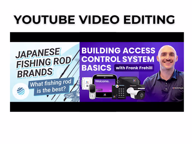 Cover image for YouTube Video Editing & Production |Social Media Content Manager