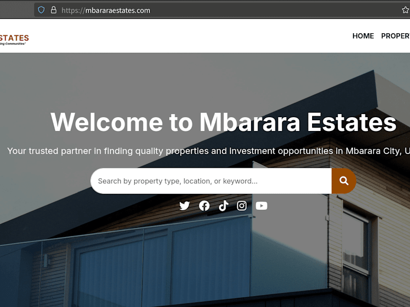 Cover image for Mbarara Estates