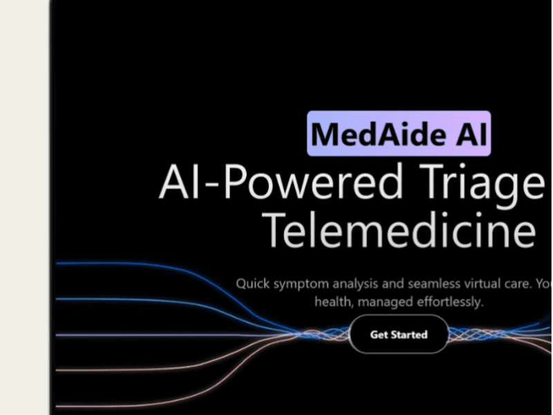 Cover image for MedAide AI ~ Healthcare Provider Assistant