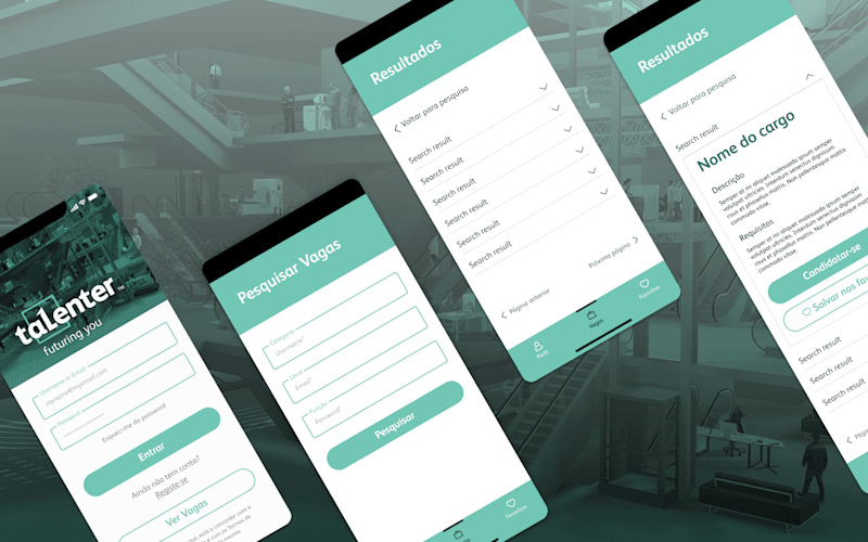 Cover image for Talenter App Redesign