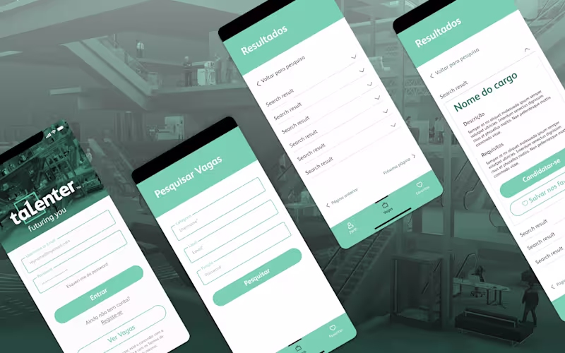 Cover image for Talenter App Redesign