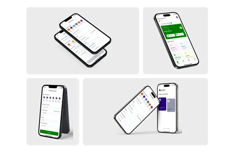 Cover image for End-to-End Digital Banking App for Prestige MFB (iOS & Android)