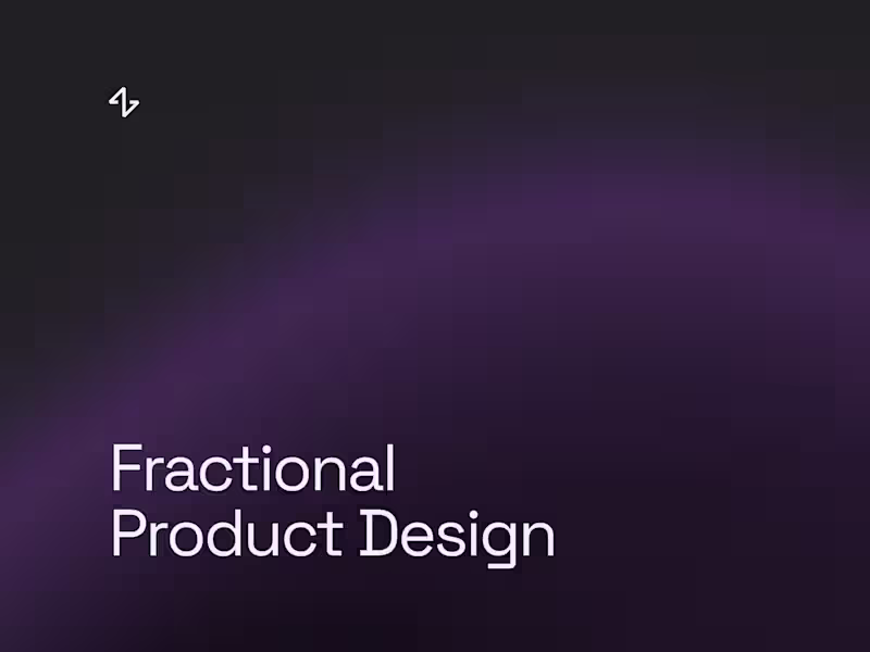 Cover image for Fractional Product Design