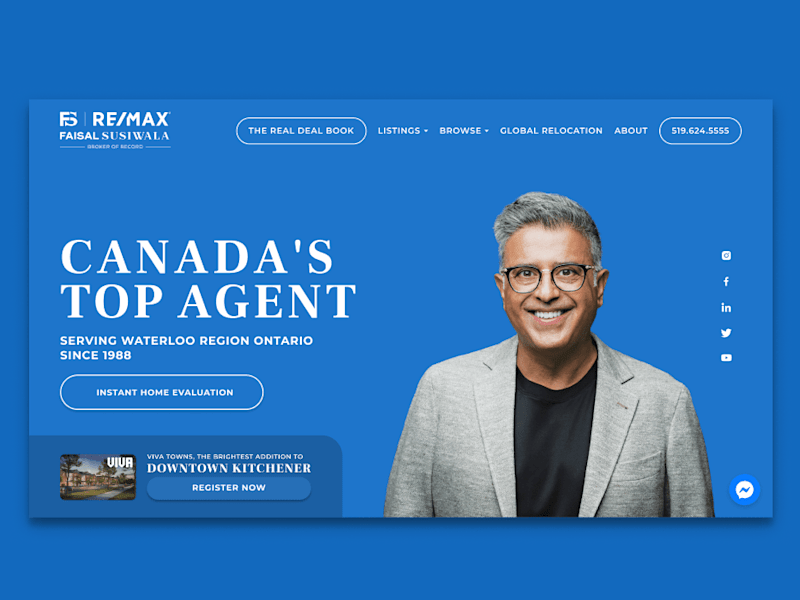 Cover image for #1 Realtor In Canada. Faisal Susiwala