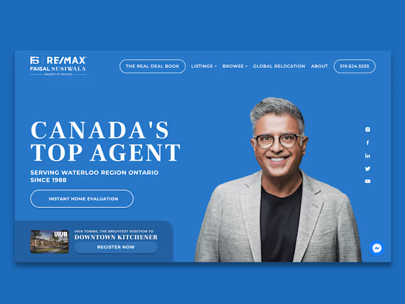 Cover image for #1 Realtor In Canada. Faisal Susiwala