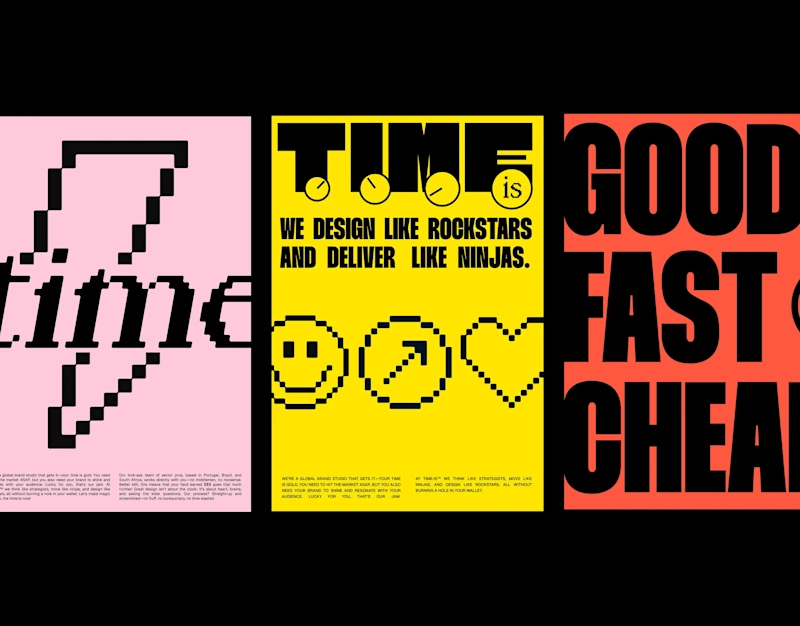 Cover image for time:is - visual identity