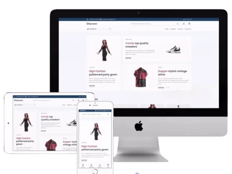 Cover image for Responsive E-commerce Website