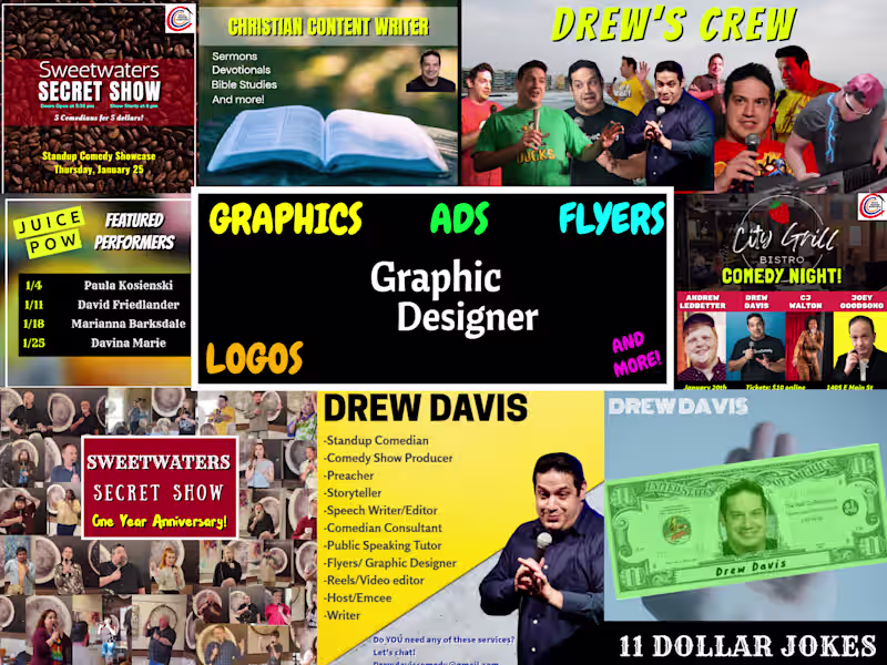 Cover image for Graphics and Promotional Designer