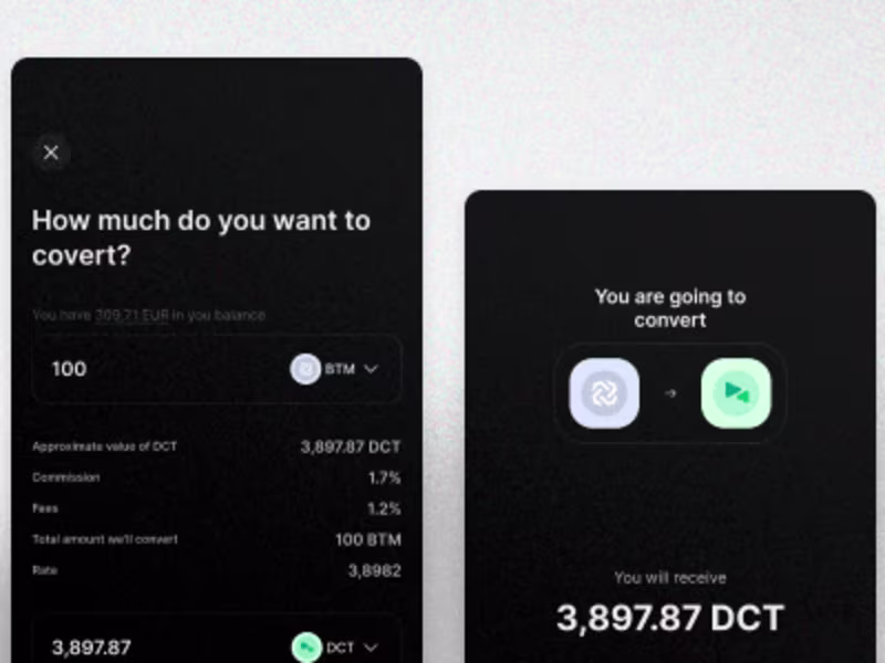 Cover image for Crypto "wise" concept - Figma